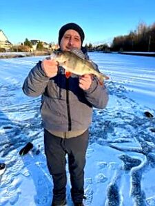 16.02.2025: Kol Adrian : Okoń 34 cm